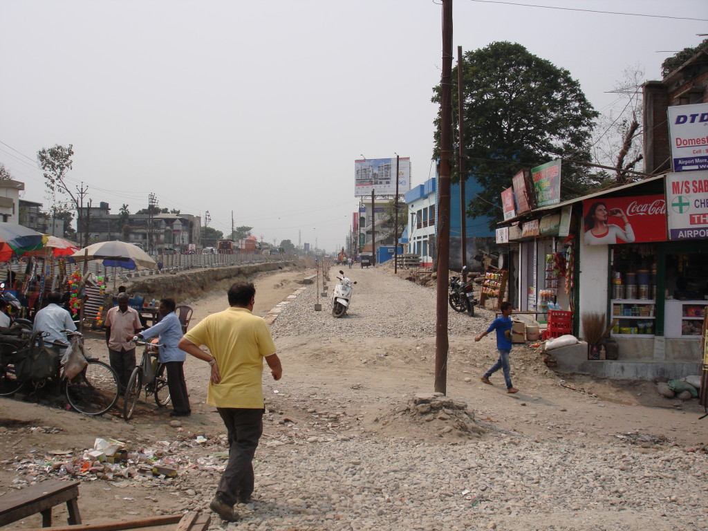 New Silk Road, Siliguri, 2016. Photograph by Ned Rossiter.